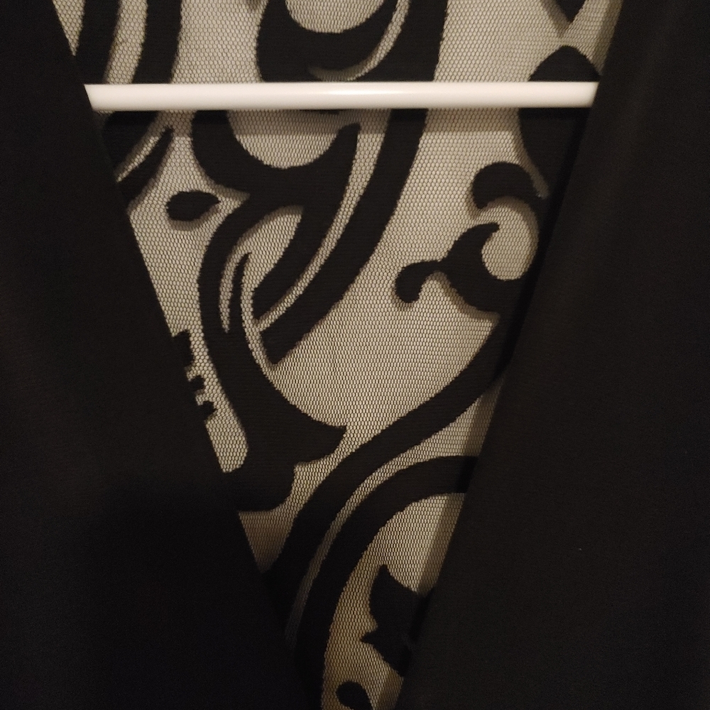 Black Mini Dress - Picture 2 of 4